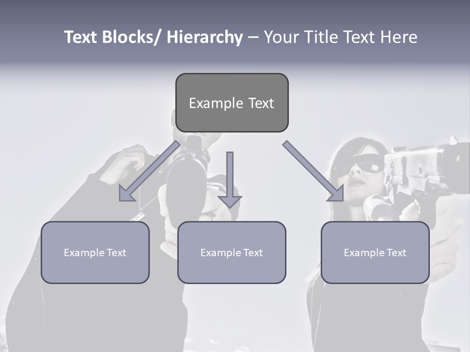 Girl Killing Mafia PowerPoint Template