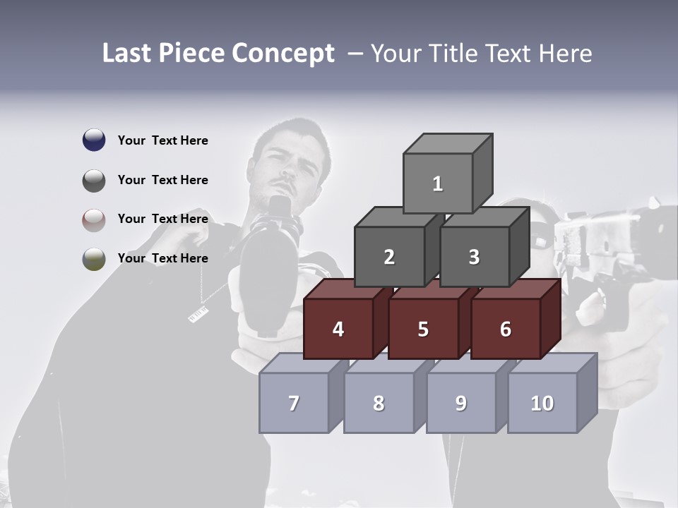 Girl Killing Mafia PowerPoint Template