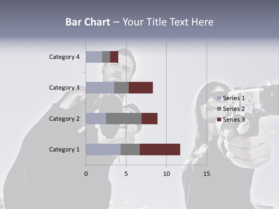 Girl Killing Mafia PowerPoint Template