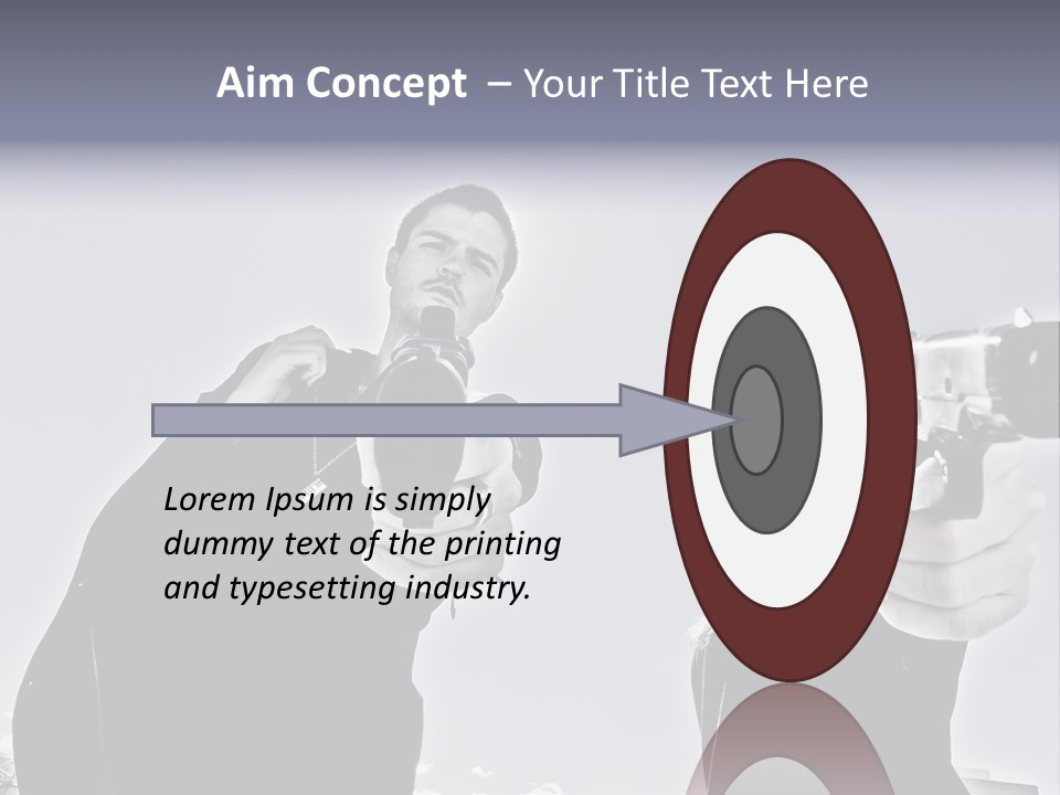 Girl Killing Mafia PowerPoint Template