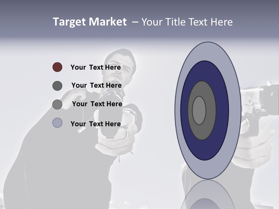 Girl Killing Mafia PowerPoint Template