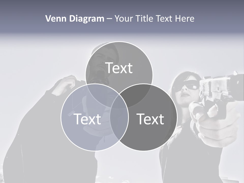 Girl Killing Mafia PowerPoint Template