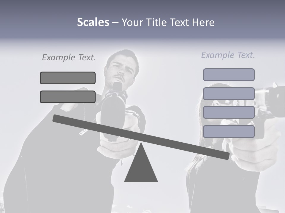 Girl Killing Mafia PowerPoint Template