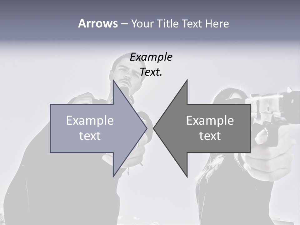 Girl Killing Mafia PowerPoint Template