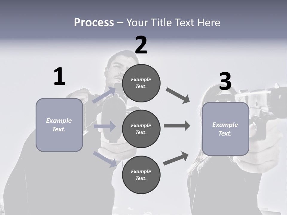 Girl Killing Mafia PowerPoint Template