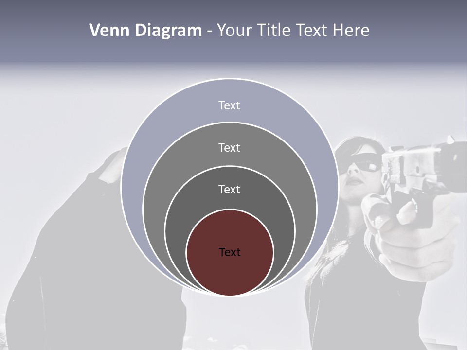 Girl Killing Mafia PowerPoint Template