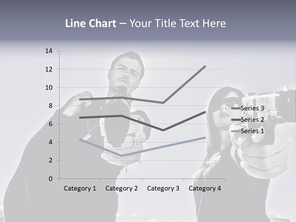 Girl Killing Mafia PowerPoint Template