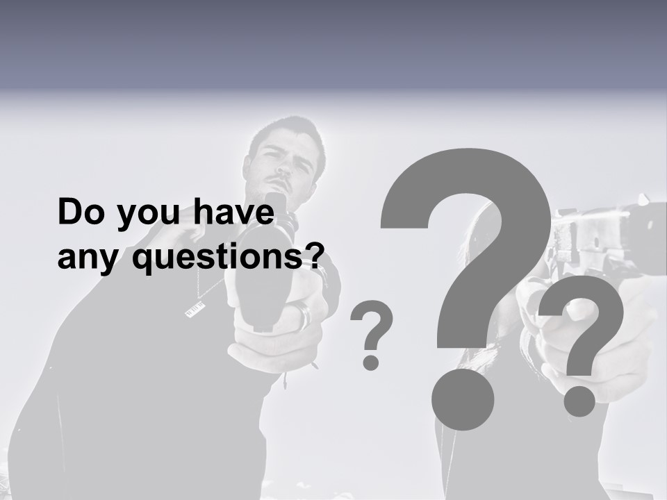 Girl Killing Mafia PowerPoint Template