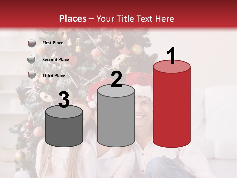 Gift Caucasian Indoors PowerPoint Template