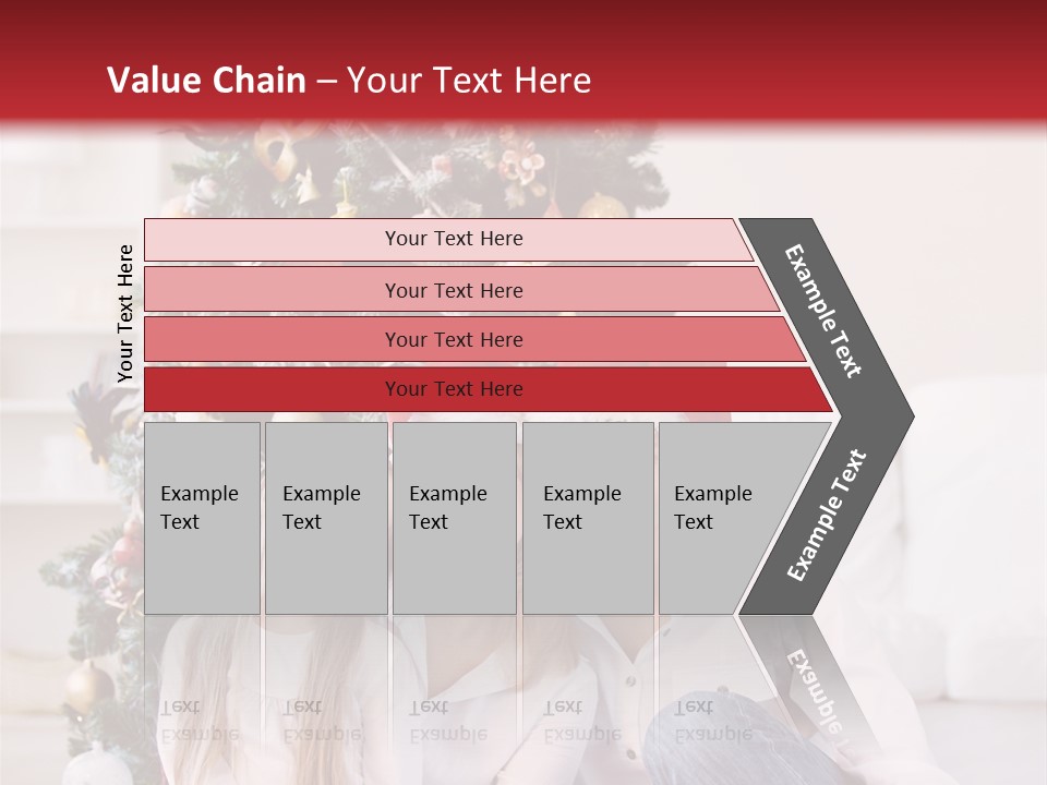 Gift Caucasian Indoors PowerPoint Template