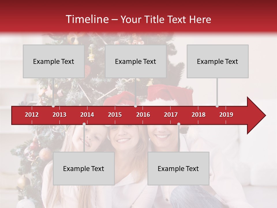 Gift Caucasian Indoors PowerPoint Template