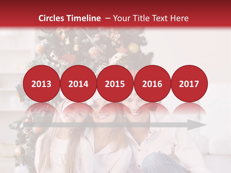 Gift Caucasian Indoors PowerPoint Template