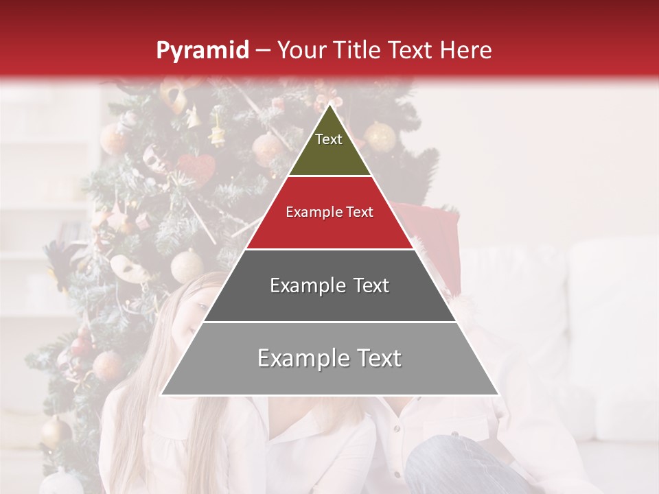 Gift Caucasian Indoors PowerPoint Template