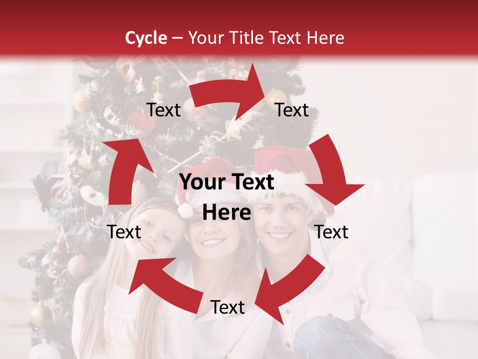 Gift Caucasian Indoors PowerPoint Template