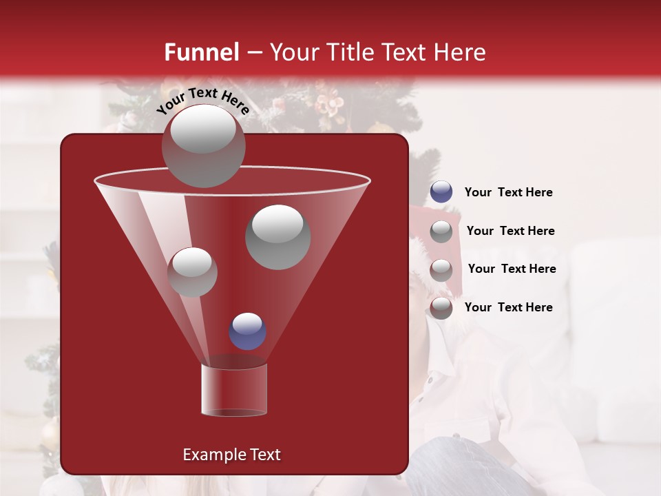 Gift Caucasian Indoors PowerPoint Template