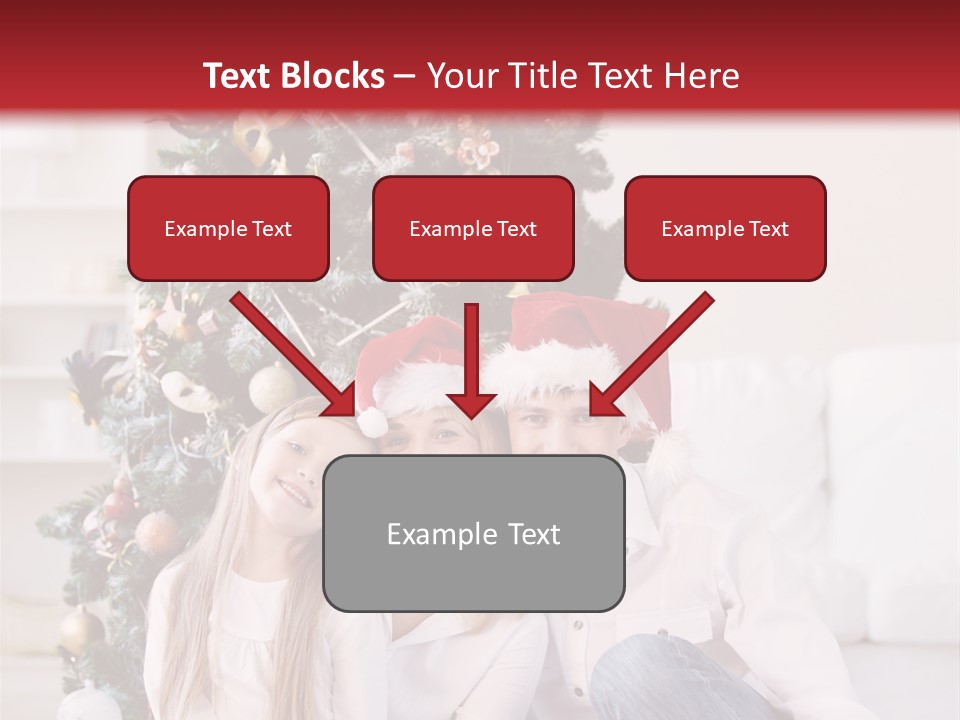 Gift Caucasian Indoors PowerPoint Template