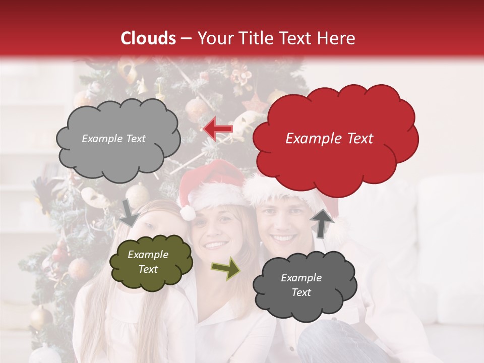 Gift Caucasian Indoors PowerPoint Template