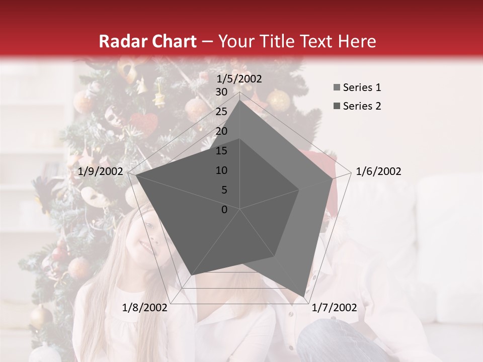 Gift Caucasian Indoors PowerPoint Template