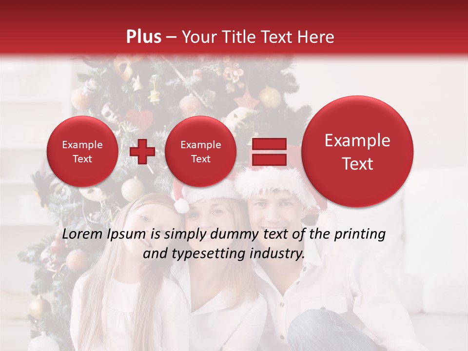 Gift Caucasian Indoors PowerPoint Template