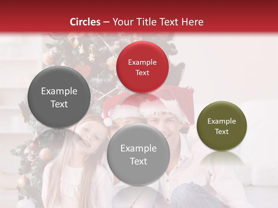 Gift Caucasian Indoors PowerPoint Template