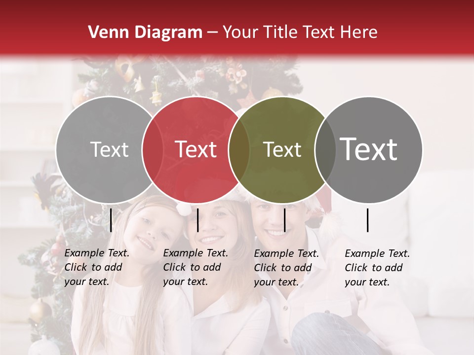 Gift Caucasian Indoors PowerPoint Template