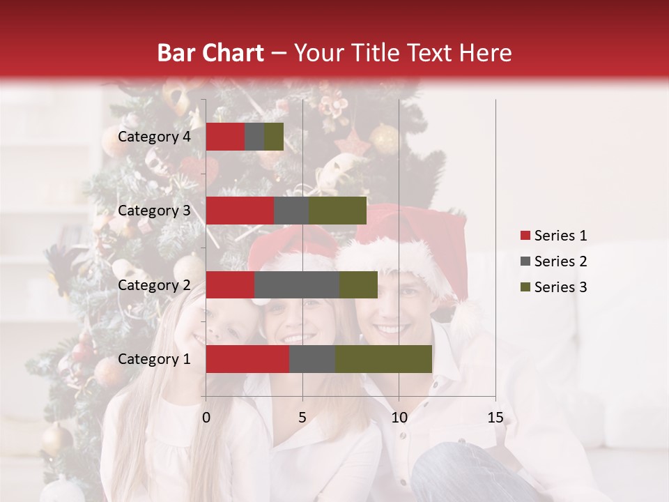 Gift Caucasian Indoors PowerPoint Template