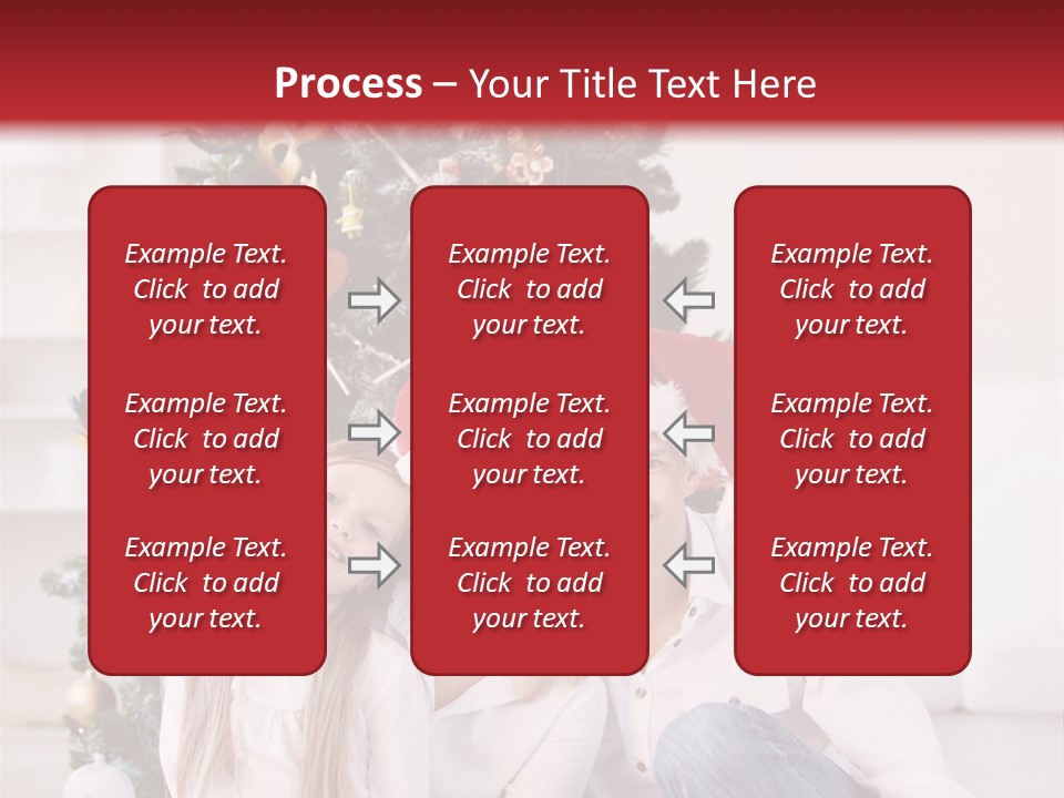 Gift Caucasian Indoors PowerPoint Template