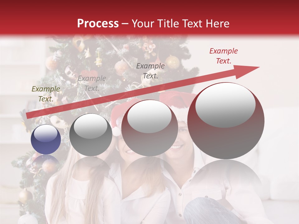 Gift Caucasian Indoors PowerPoint Template