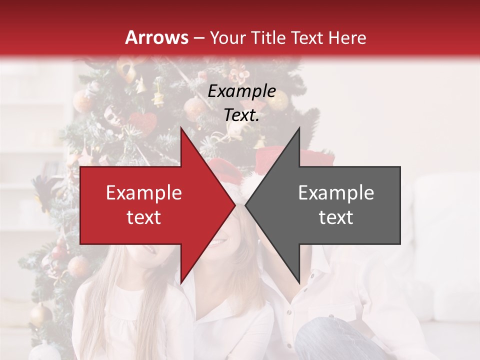 Gift Caucasian Indoors PowerPoint Template