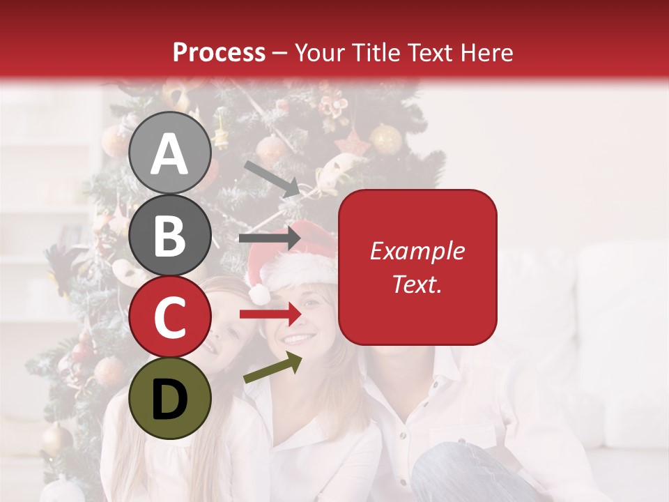 Gift Caucasian Indoors PowerPoint Template