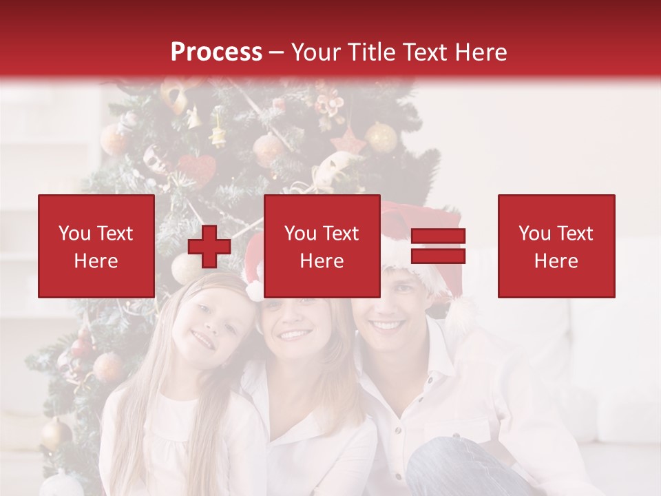 Gift Caucasian Indoors PowerPoint Template