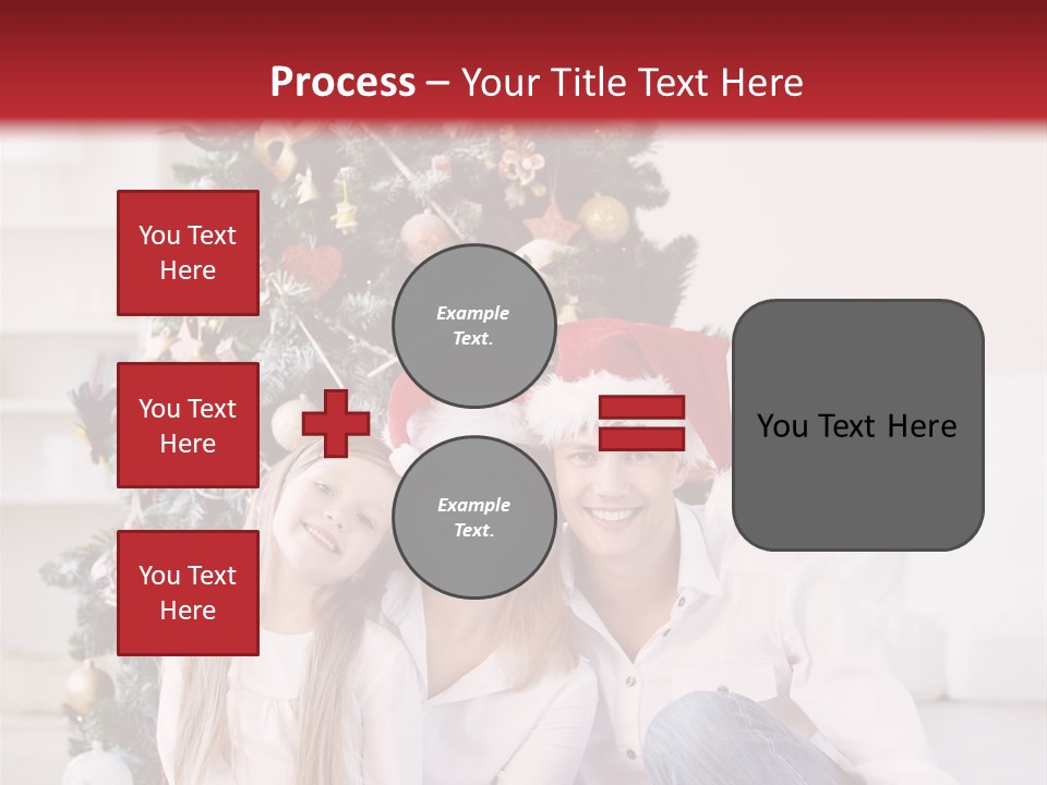 Gift Caucasian Indoors PowerPoint Template