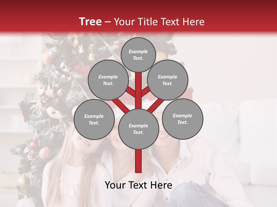Gift Caucasian Indoors PowerPoint Template