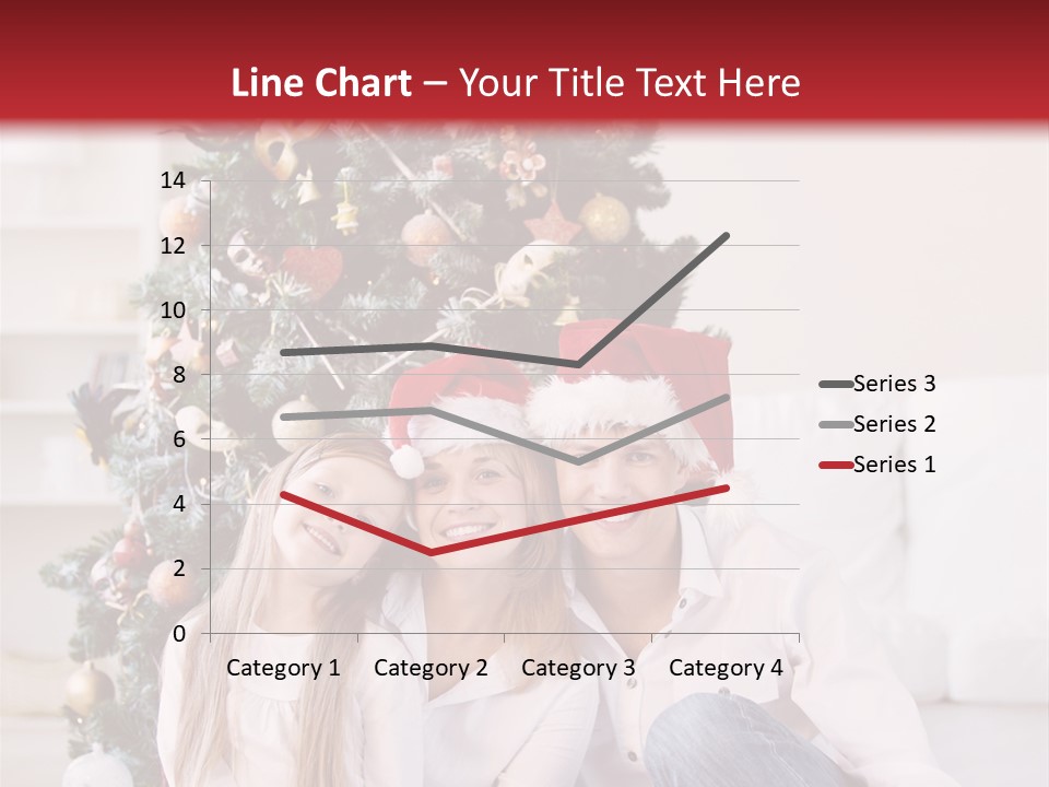Gift Caucasian Indoors PowerPoint Template