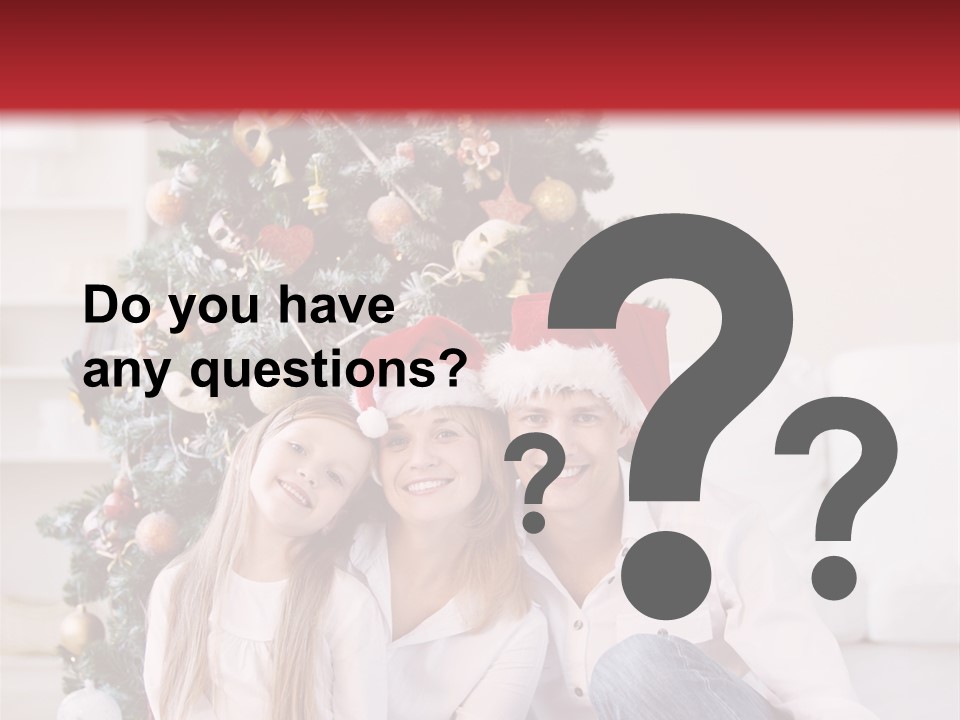 Gift Caucasian Indoors PowerPoint Template