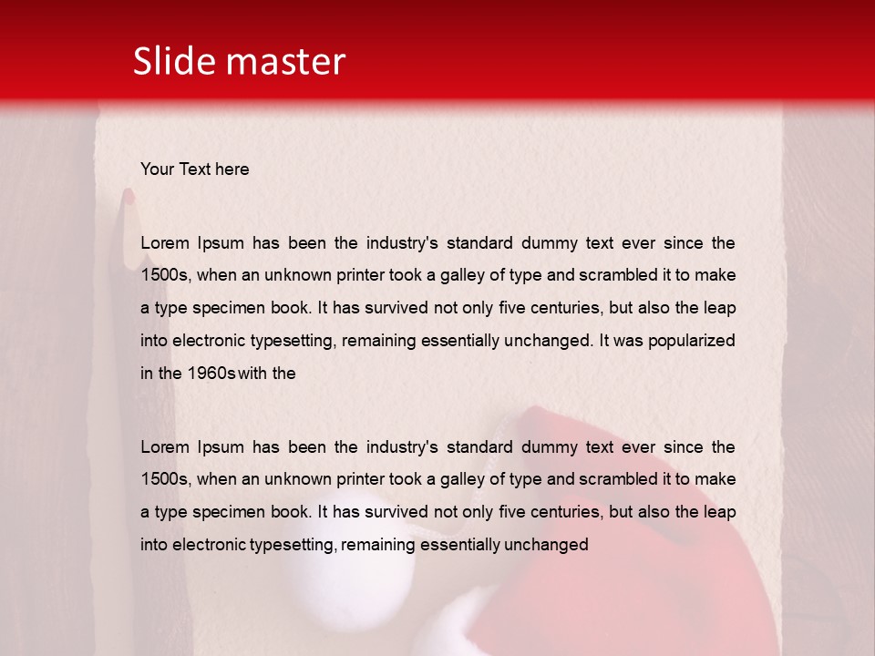 Christmas Scavenger Hunt List PowerPoint Template