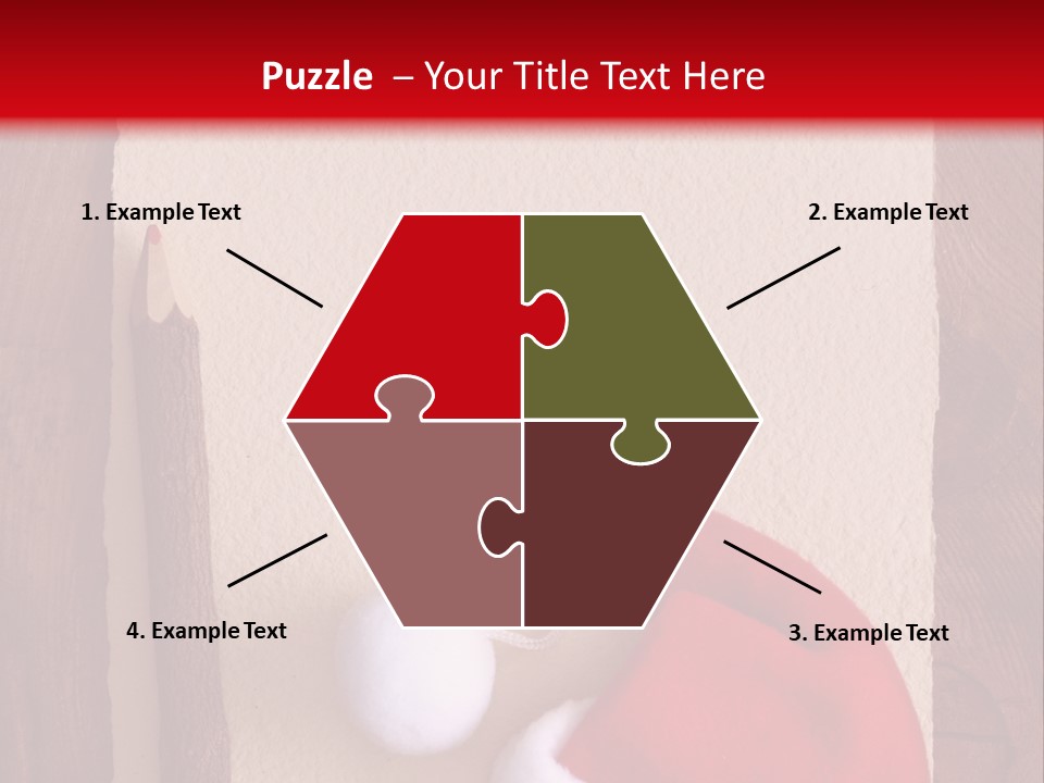 Christmas Scavenger Hunt List PowerPoint Template