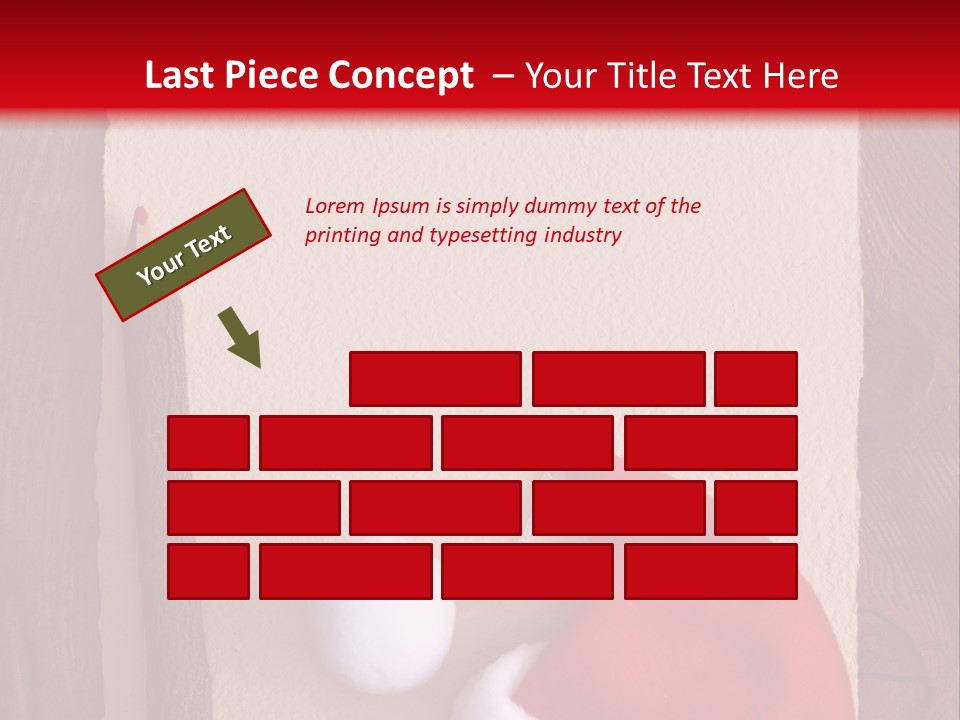 Christmas Scavenger Hunt List PowerPoint Template