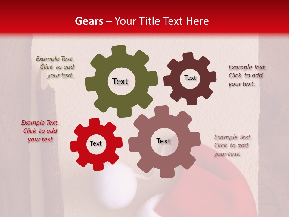 Christmas Scavenger Hunt List PowerPoint Template
