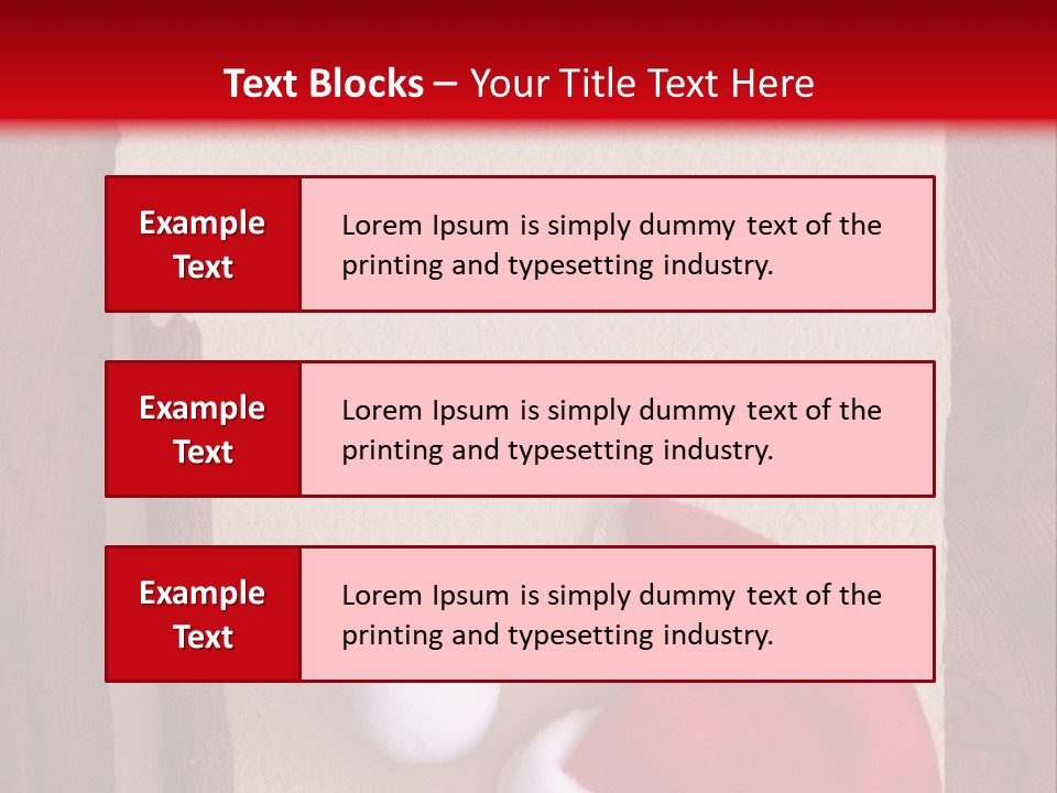 Christmas Scavenger Hunt List PowerPoint Template