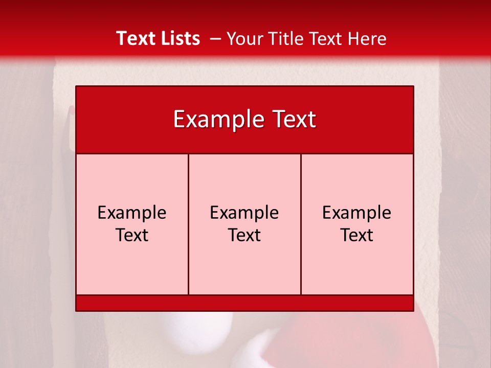 Christmas Scavenger Hunt List PowerPoint Template