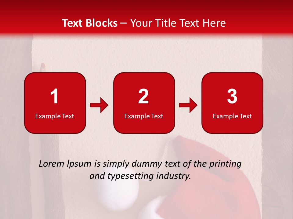 Christmas Scavenger Hunt List PowerPoint Template