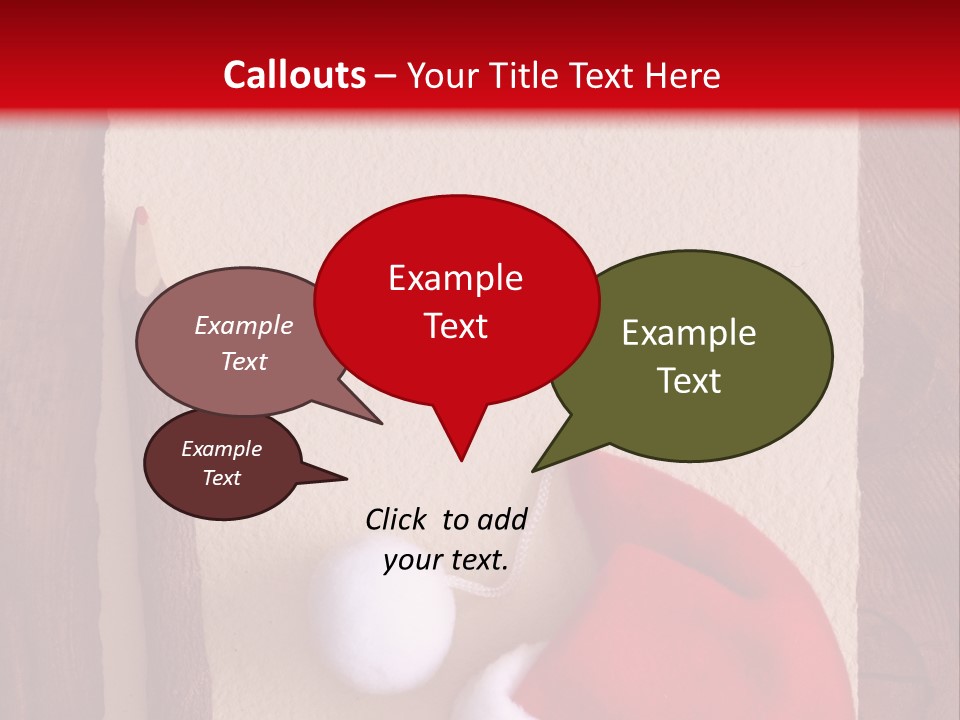 Christmas Scavenger Hunt List PowerPoint Template