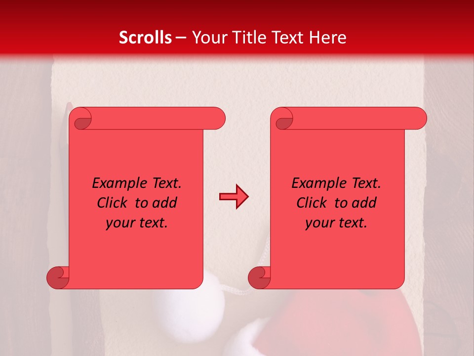 Christmas Scavenger Hunt List PowerPoint Template