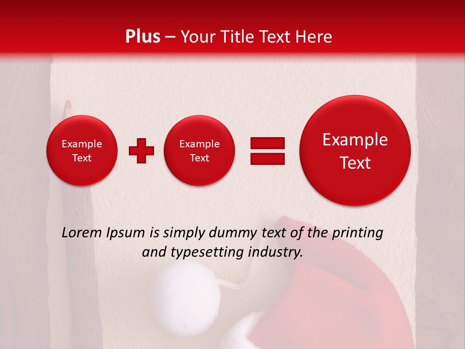 Christmas Scavenger Hunt List PowerPoint Template