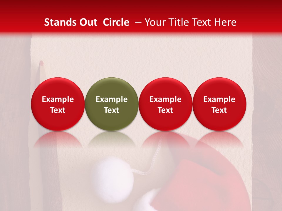 Christmas Scavenger Hunt List PowerPoint Template