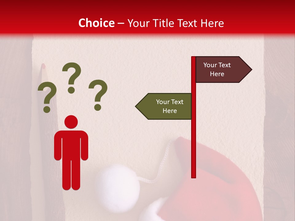 Christmas Scavenger Hunt List PowerPoint Template