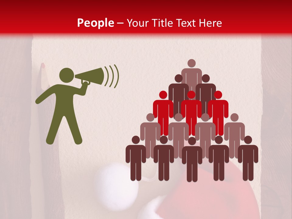 Christmas Scavenger Hunt List PowerPoint Template