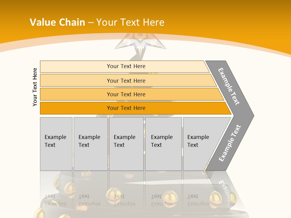 Souvenir Happy New Year Christmas Tree PowerPoint Template