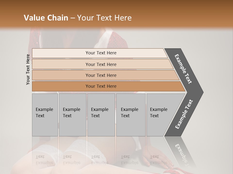 Lady Santa Beautiful PowerPoint Template